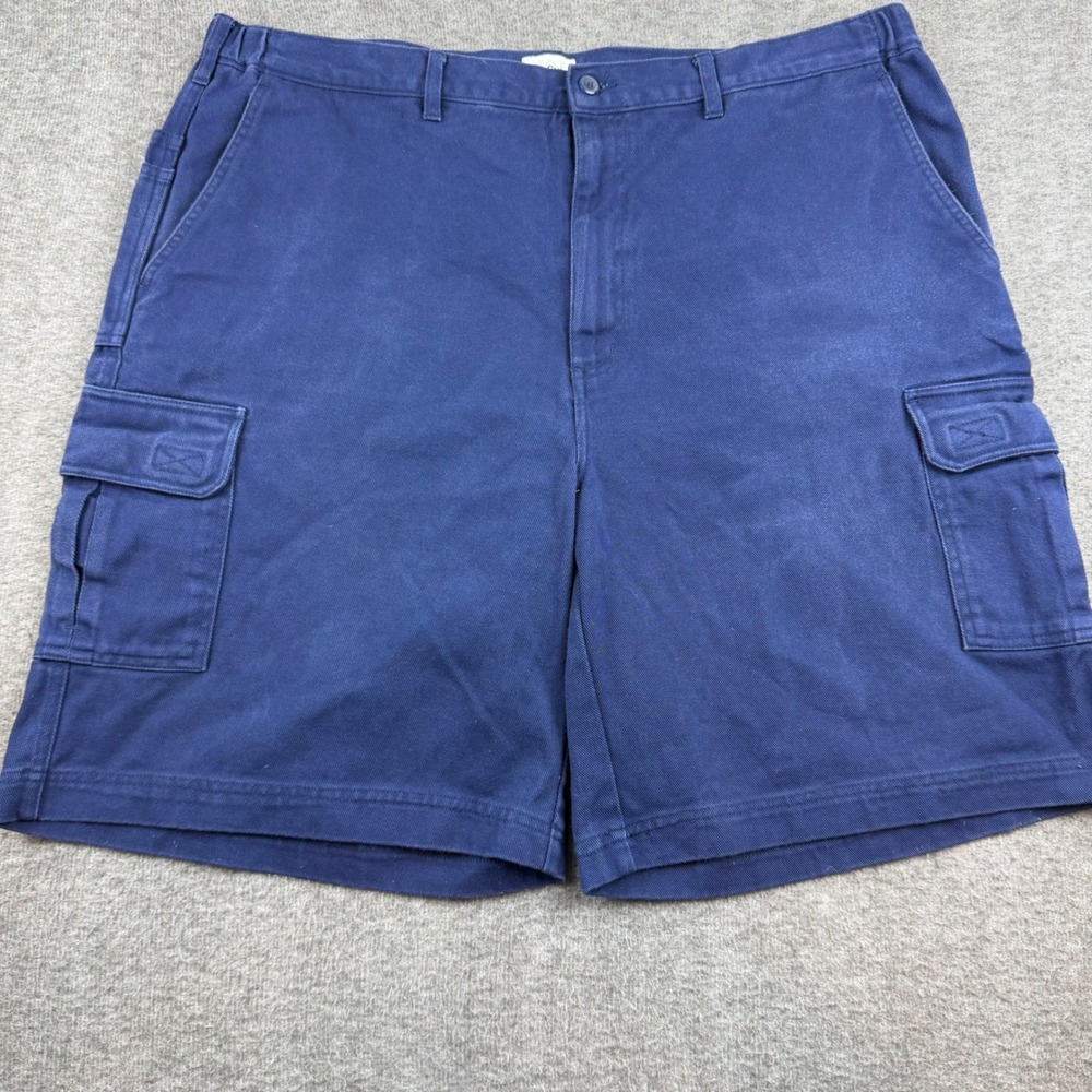 WearGuard Cargo Shorts Mens 42 Blue Cotton Twill‎ Utility Workwear 29212